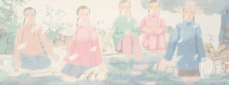 田黎明 b.1955 乡村 - 图2